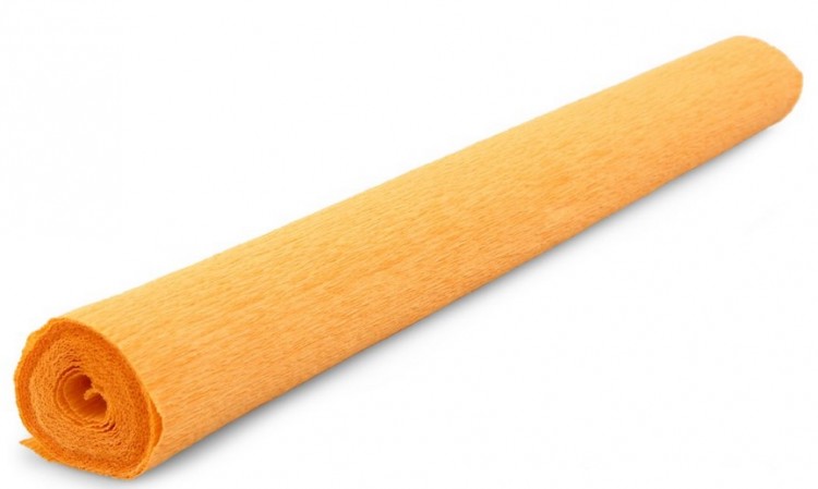 Krep 50x250 cm Oranžový 581 